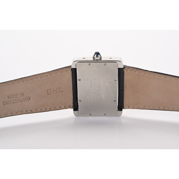 Cartier Tank Divan Large 2612 White Roman Dial 38mm Automatic SS Watch - Picture 6 of 8